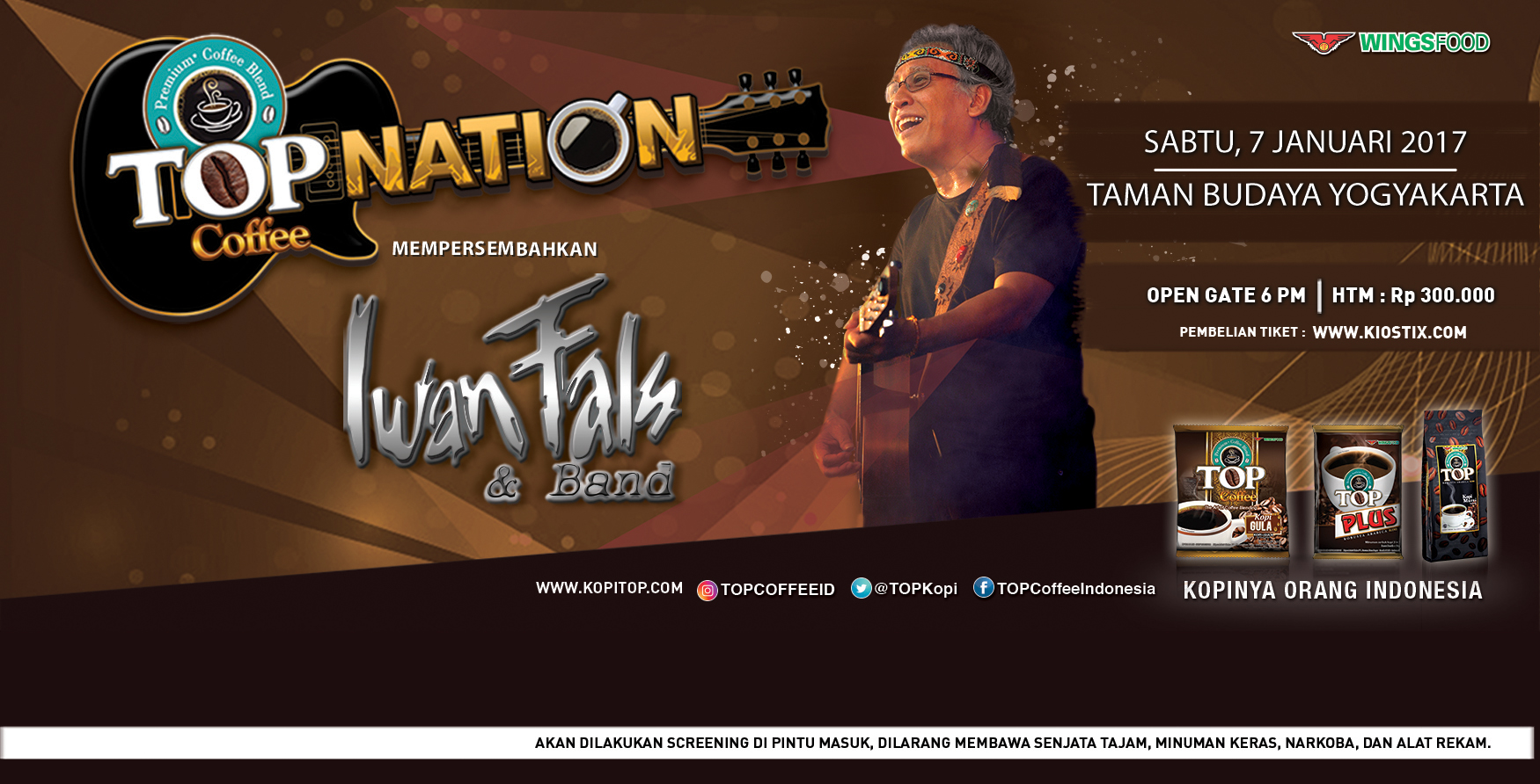 Top Nation Coffee Iwan Fals Concert